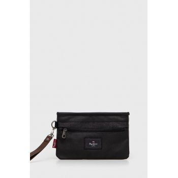 Pepe Jeans portfard culoarea negru