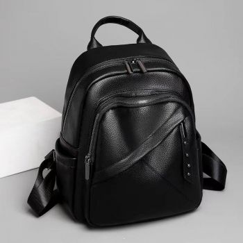 Rucsac negru piele eco Dennuve