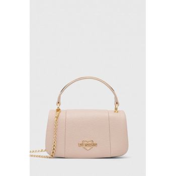 Love Moschino poseta culoarea bej