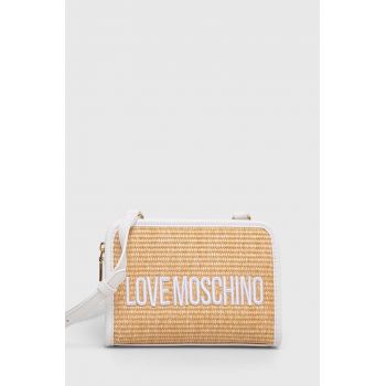 Love Moschino poseta culoarea bej