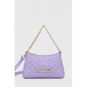 Love Moschino poseta culoarea violet de firma originala