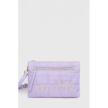 Love Moschino poseta culoarea violet