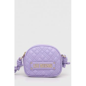 Love Moschino poseta culoarea violet de firma originala