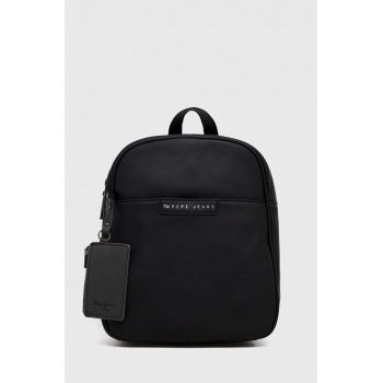 Pepe Jeans rucsac culoarea negru, mic, neted