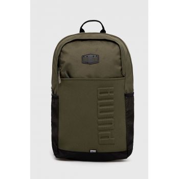 Puma rucsac culoarea verde, mare, neted