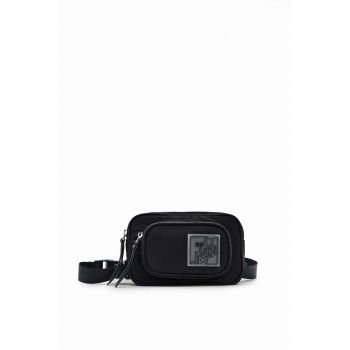 Desigual poseta culoarea negru