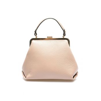 Geanta crossbody de piele cu bareta detasabila