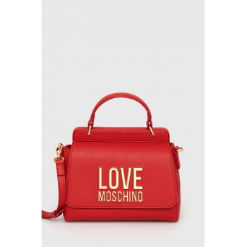 Love Moschino poseta culoarea rosu