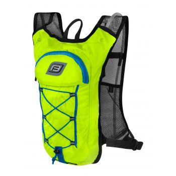 Rucsac FORCE PILOT 10 l+2L rezervor , fluo