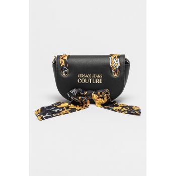Geanta crossbody din piele ecologica cu bareta din lant