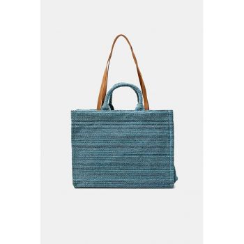 Geanta shopper de jacquard