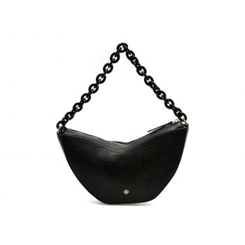Poseta CALL IT SPRING neagra, 13536005, din piele ecologica
