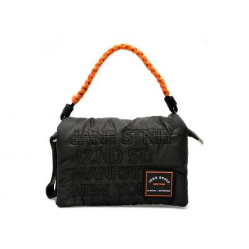 Poseta GRYXX neagra, 22811, din material textil