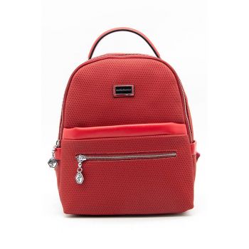 Rucsac de piele ecologica cu aspect texturat
