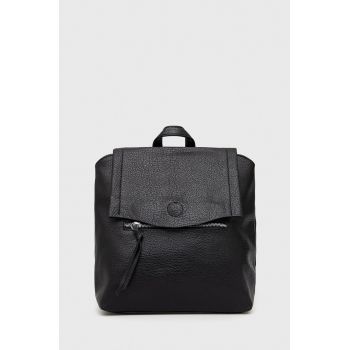 Answear Lab rucsac femei, culoarea negru, mic, neted