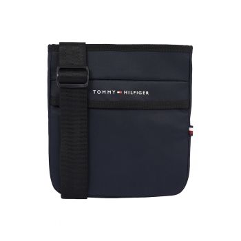 Geanta crossbody din material textil cu logo