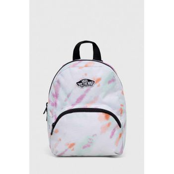 Vans rucsac femei, culoarea alb, mic, modelator