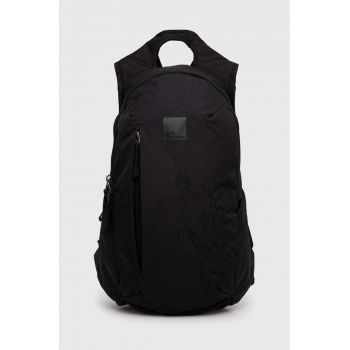 Jack Wolfskin rucsac ANCONA femei, culoarea negru, mare, cu imprimeu