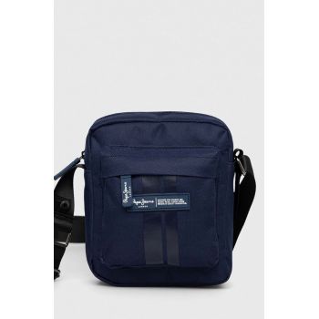 Pepe Jeans borseta culoarea albastru marin