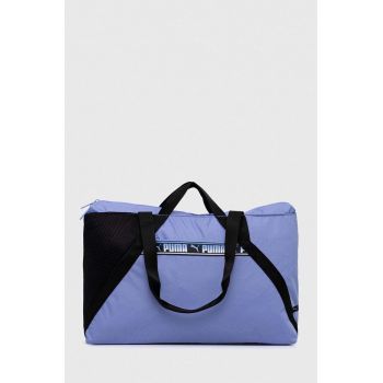 Puma geanta culoarea violet
