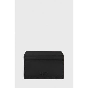 Rains carcasă cardului 16240 Card Holder culoarea negru 16240.01-Black