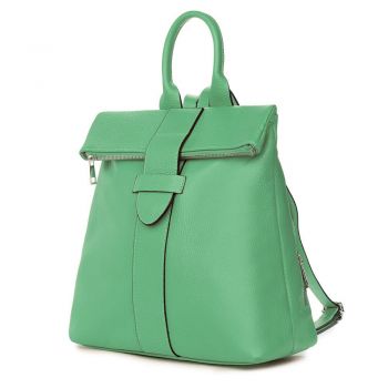 Rucsac din piele naturala Ricardo verde fistic