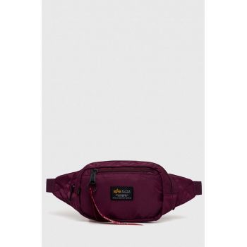 Alpha Industries borseta culoarea bordo