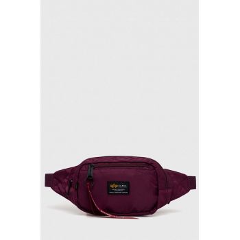 Alpha Industries borsetă culoarea bordo 196923.184-Burgundy