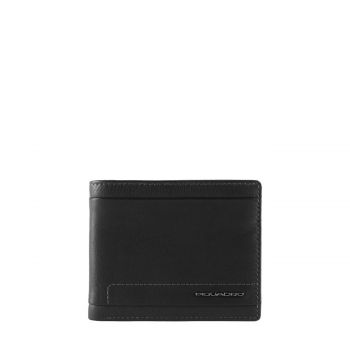 Falstaff wallet with zipped coin pocket