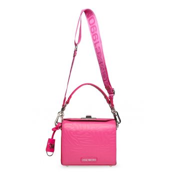 Geanta crossbody cu model stantat Blocks