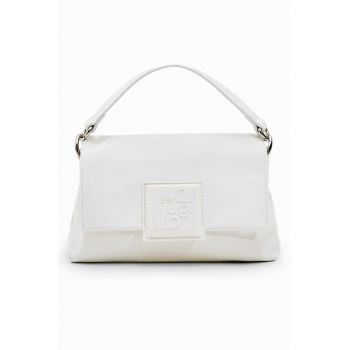 Geanta crossbody de piele ecologica - cu clapa