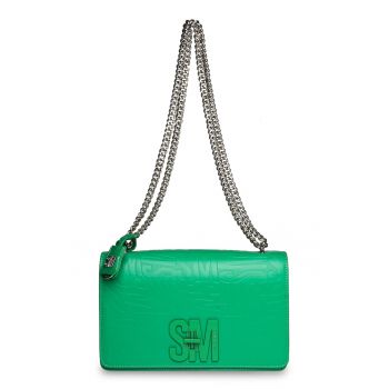 Geanta crossbody de piele ecologica cu model Stormz