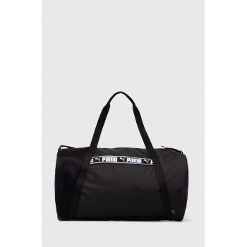 Puma geanta sport AT ESS Barrel culoarea negru