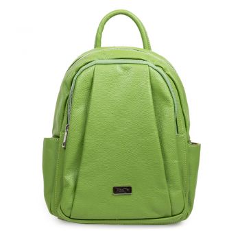 Rucsac din Piele, Model Pretta -868 Verde Deschis