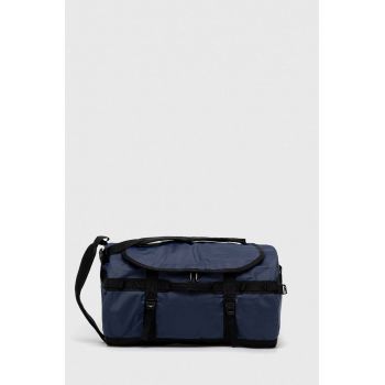The North Face geanta sport Base Camp Duffel S culoarea albastru marin