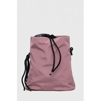 4F geanta culoarea roz