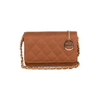 Geanta crossbody din piele cu aspect matlasat