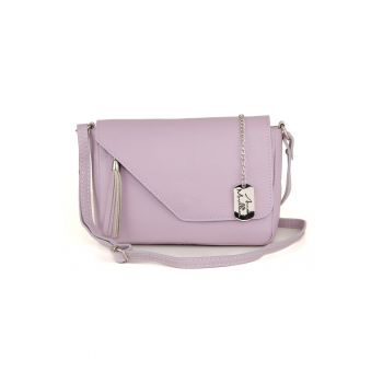 Geanta crossbody din piele cu clapa Lola