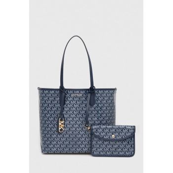 MICHAEL Michael Kors poseta culoarea albastru marin