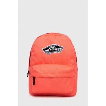 Vans rucsac femei, culoarea roz, mare, modelator