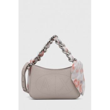 Armani Exchange poseta culoarea bej