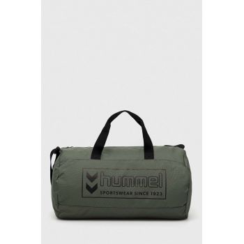 Hummel geanta culoarea verde