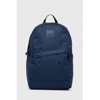 Jack Wolfskin rucsac culoarea albastru marin, mare, neted