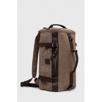 Medicine geanta de bumbac culoarea maro