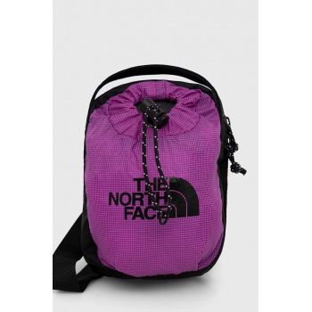 The North Face borseta culoarea violet
