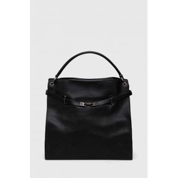 Answear Lab poseta culoarea negru