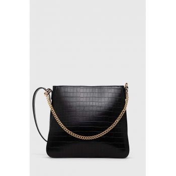 Answear Lab poseta culoarea negru