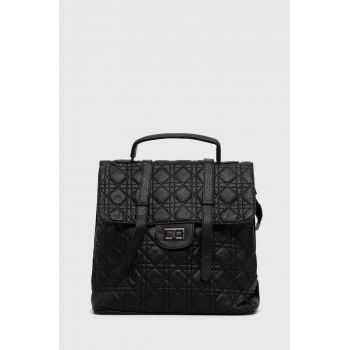 Answear Lab rucsac femei, culoarea negru, mare, neted