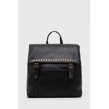 Answear Lab rucsac femei, culoarea negru, mic, neted