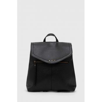 Answear Lab rucsac femei, culoarea negru, mic, neted